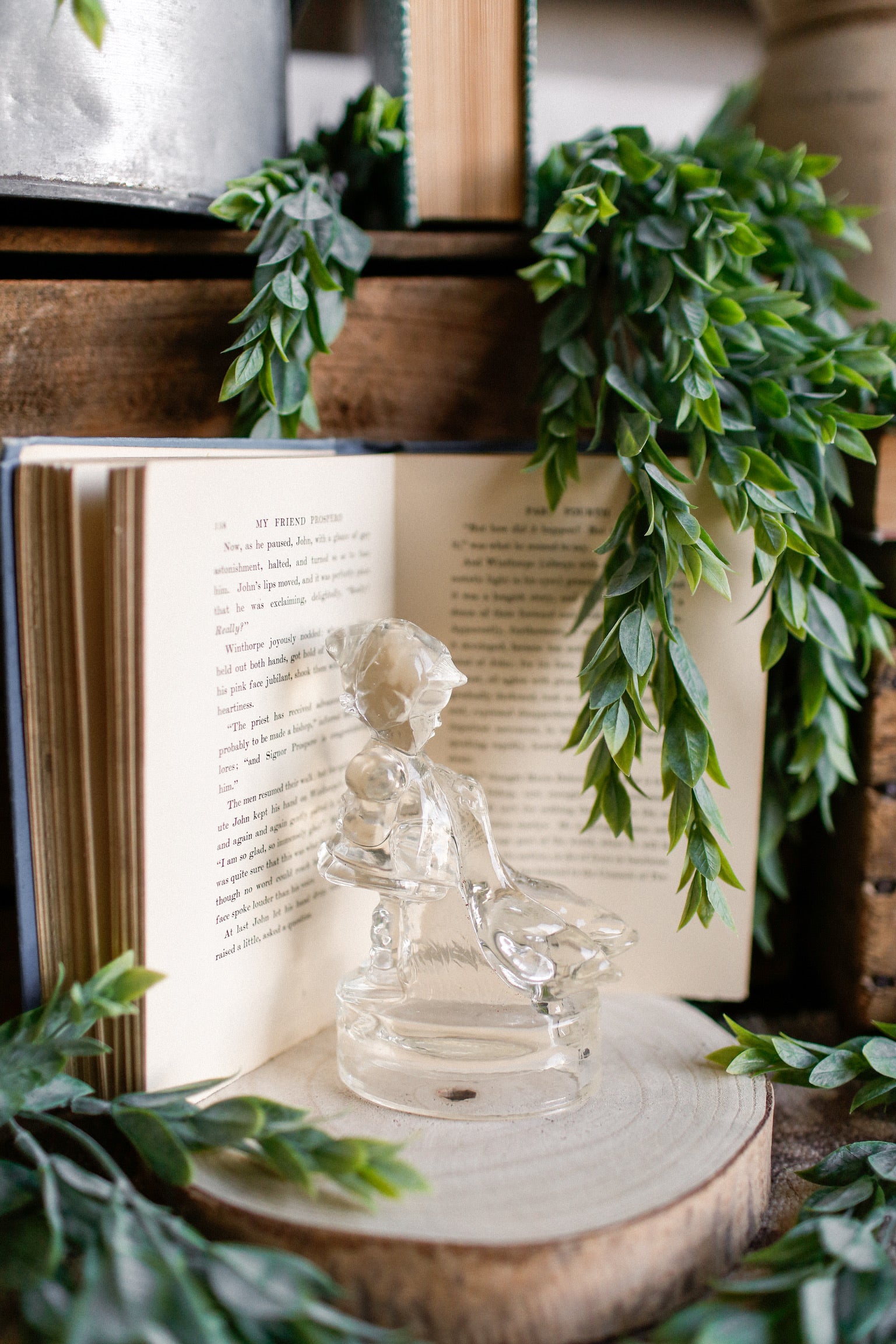 Vintage Hummel Goose Girl Figurine