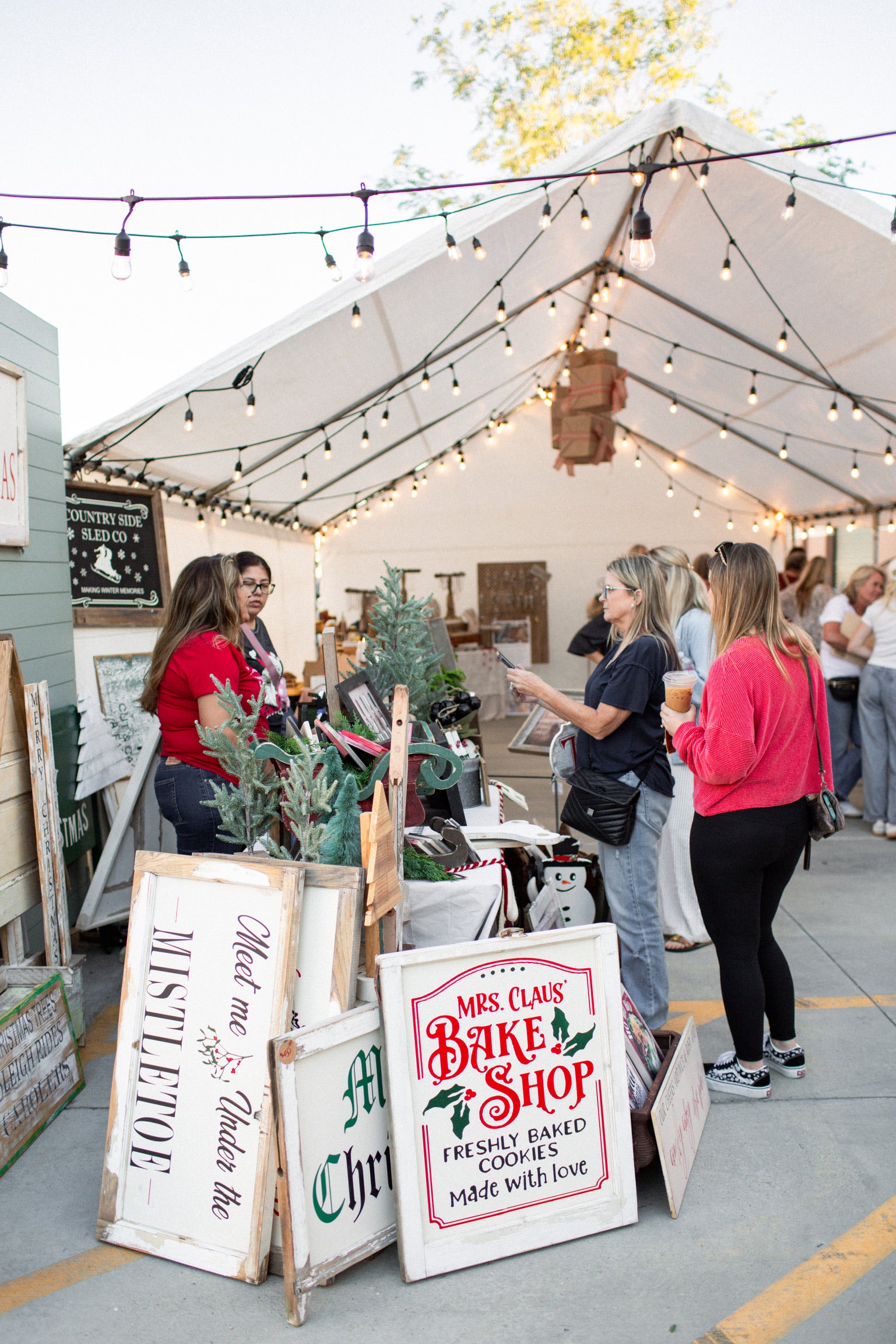 Night Before Christmas Private Shopping & Mini Market Event The Little Burlap Barn
