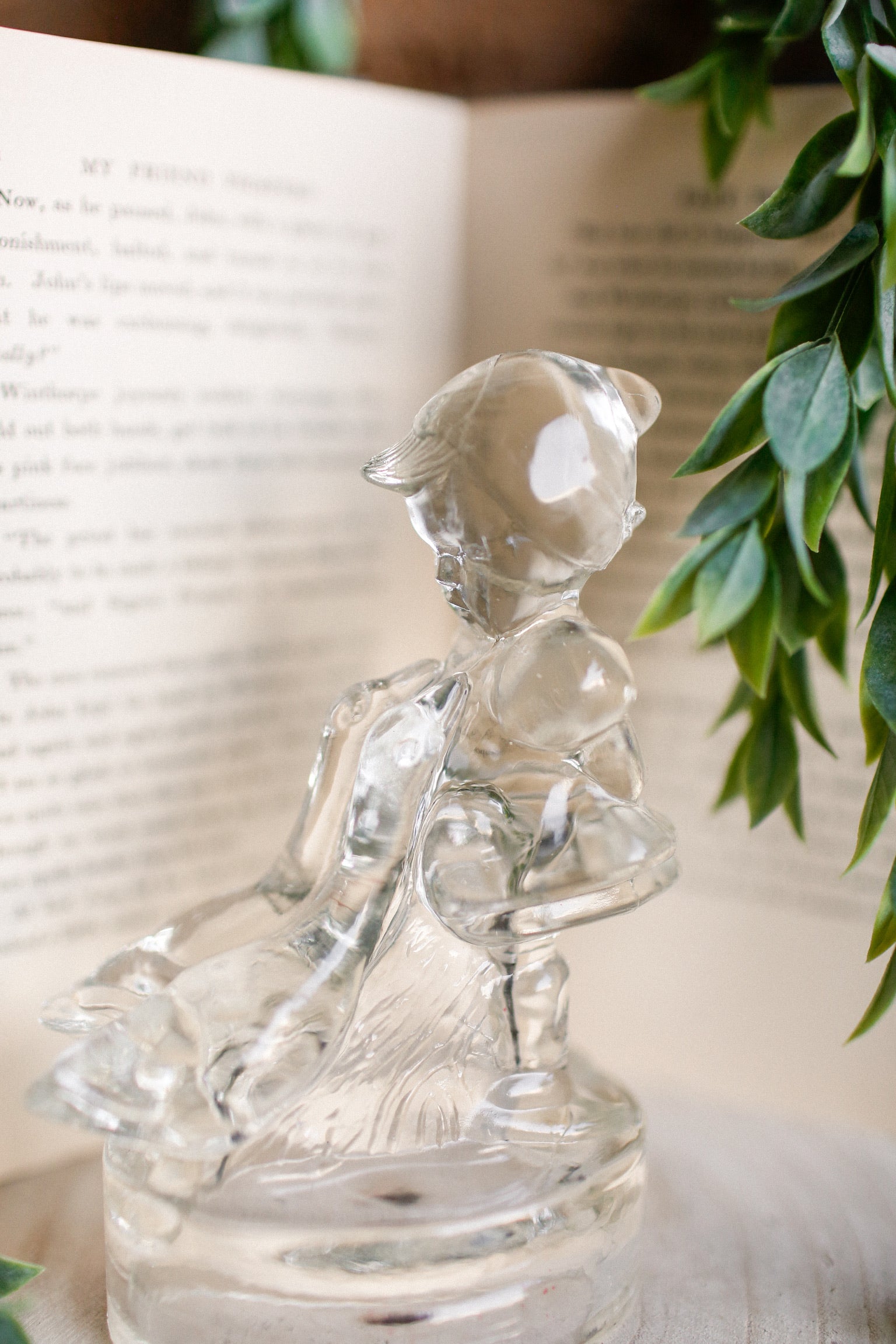 Vintage Hummel Goose Girl Figurine