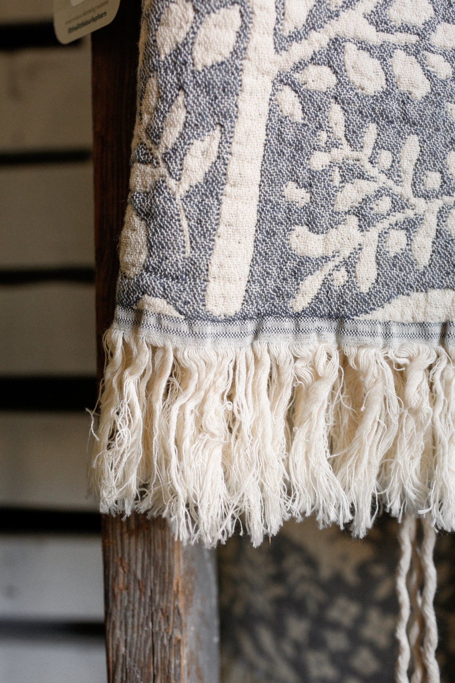Woodland Fringe Throw
