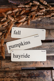 Autumn Flashcard