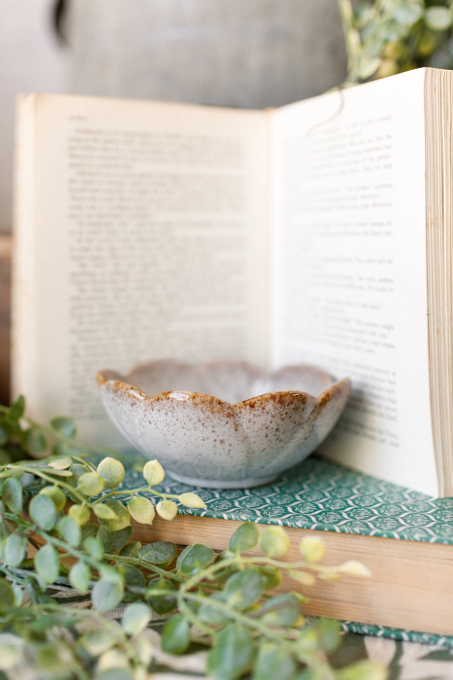 Stoneware Flower Bowl The Little Burlap Barn®