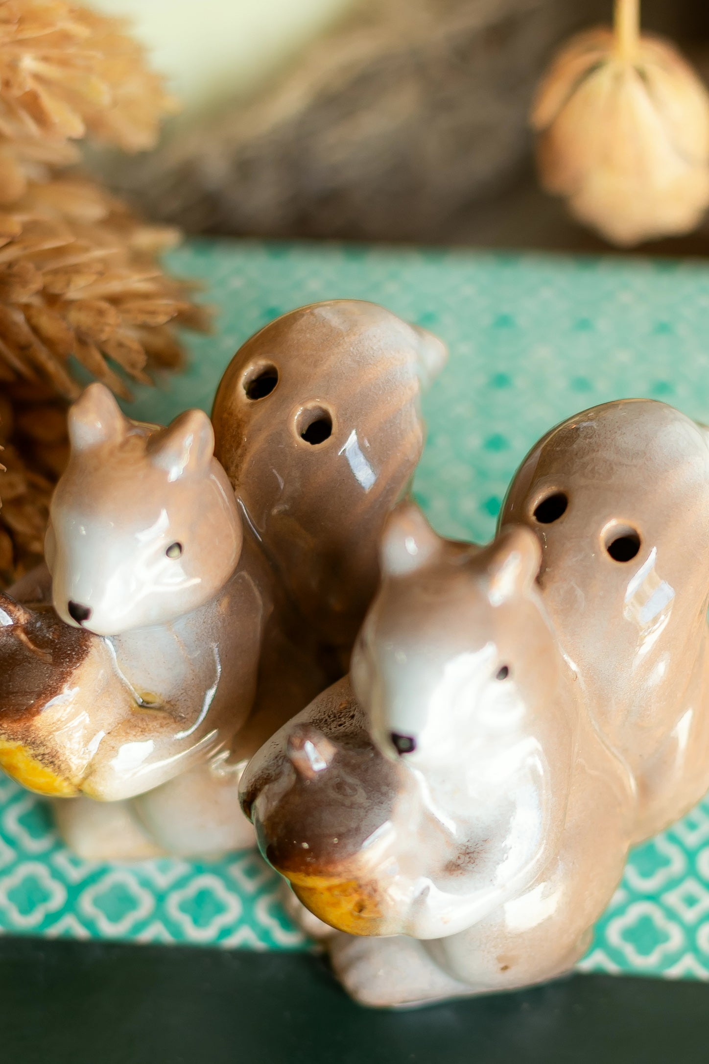 Vintage Squirrel Salt and Pepper Shakers The Little Burlap Barn®