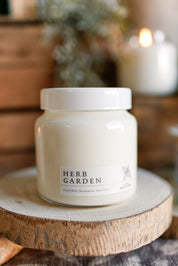 Apothecary Candle-Herb Garden