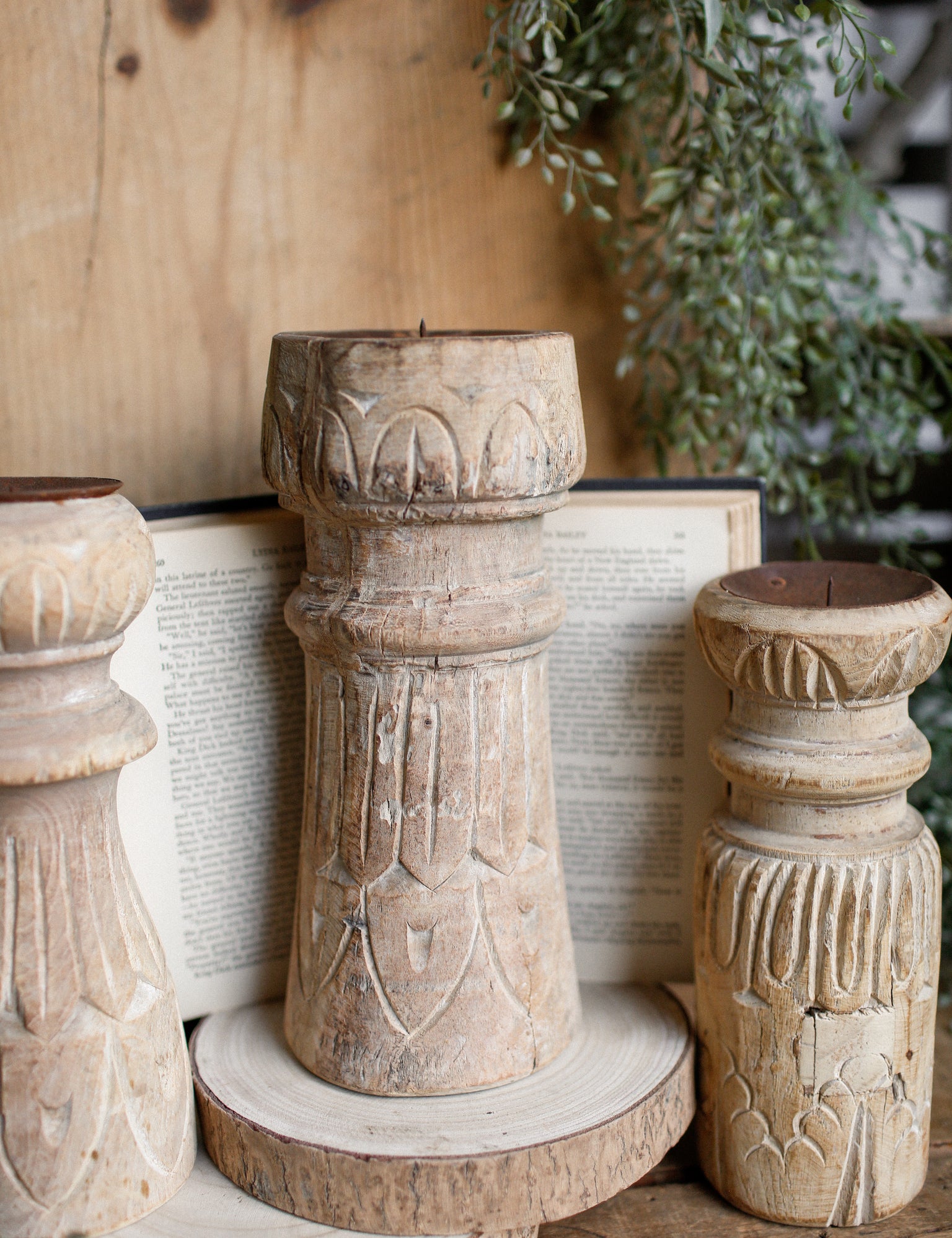 Vintage Chunky Candlestick The Little Burlap Barn®
