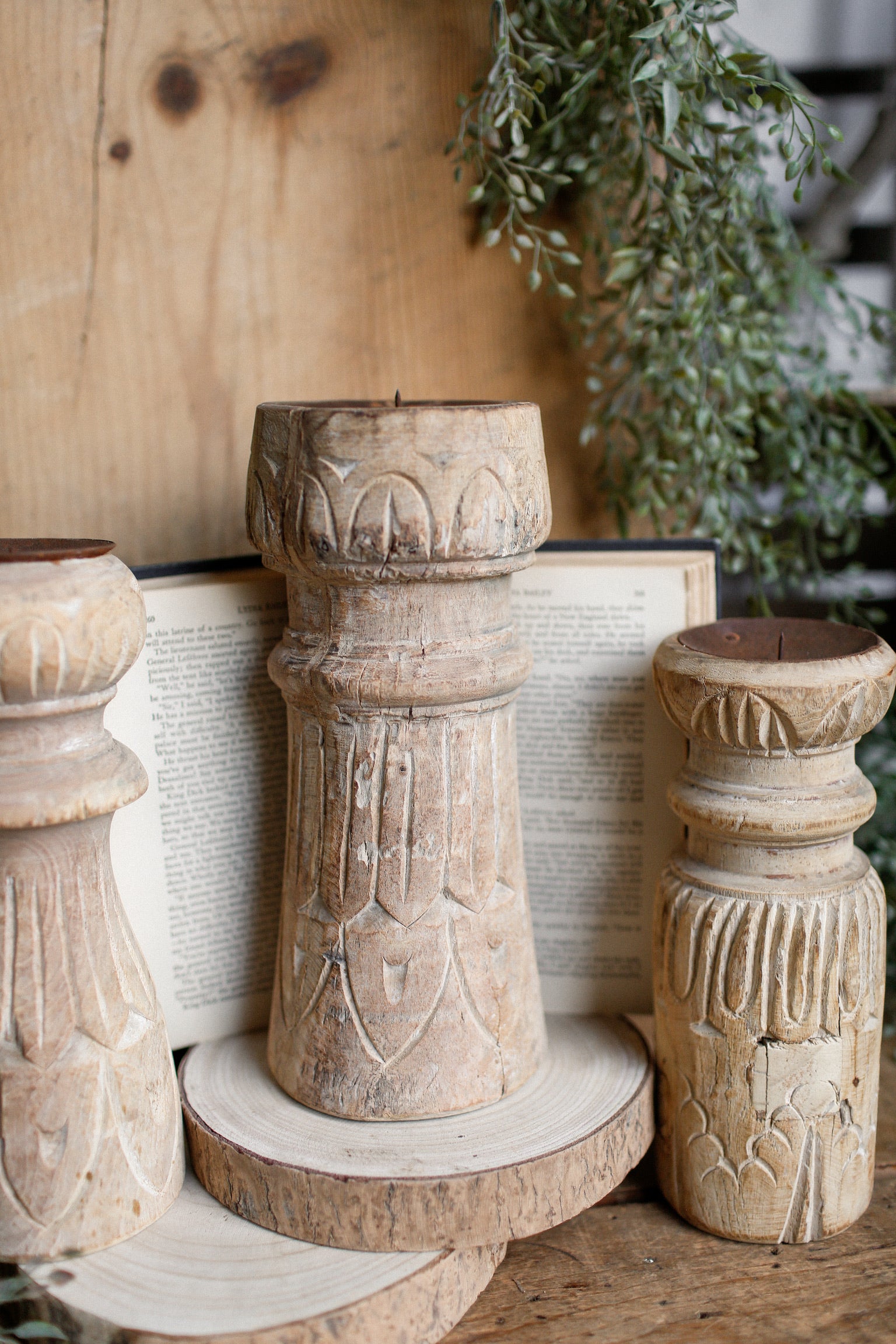 Vintage Chunky Candlestick The Little Burlap Barn®