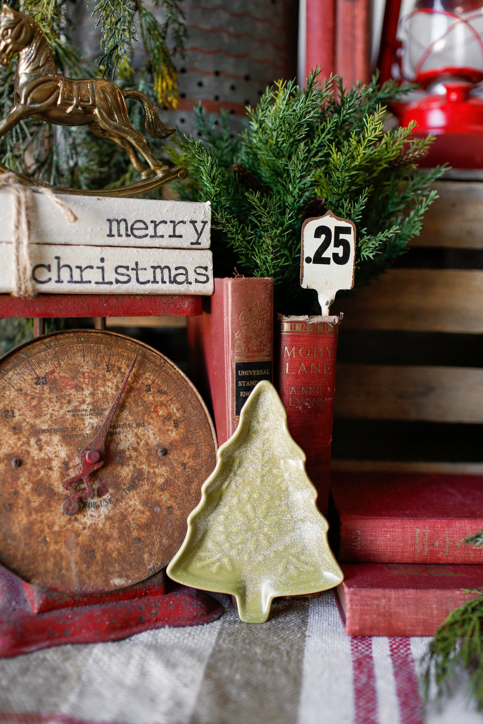 Stoneware Tree Plate