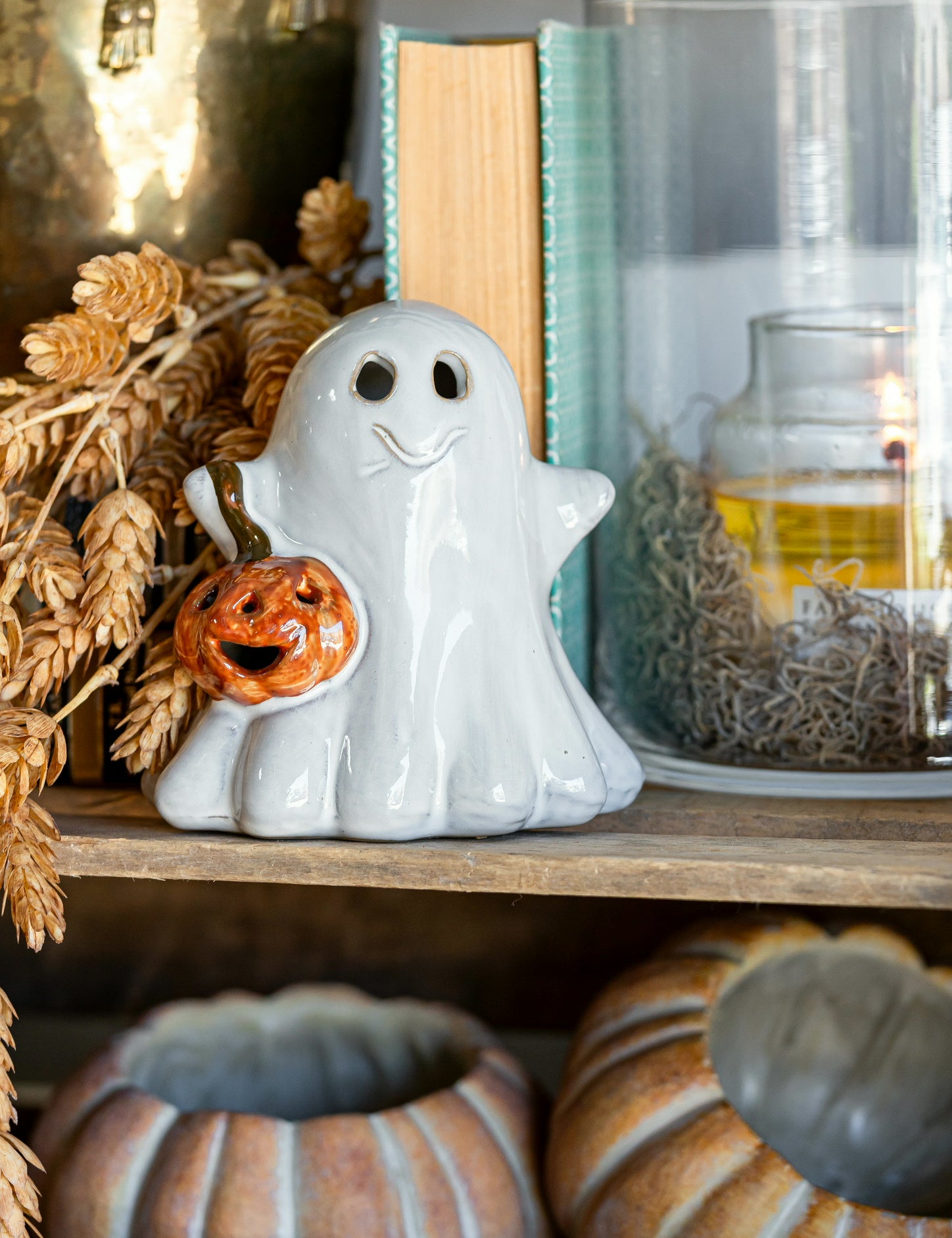 Happy Ghost The Little Burlap Barn