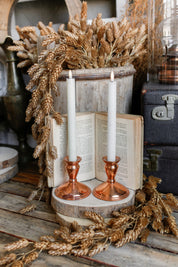 Vintage Copper Candlesticks