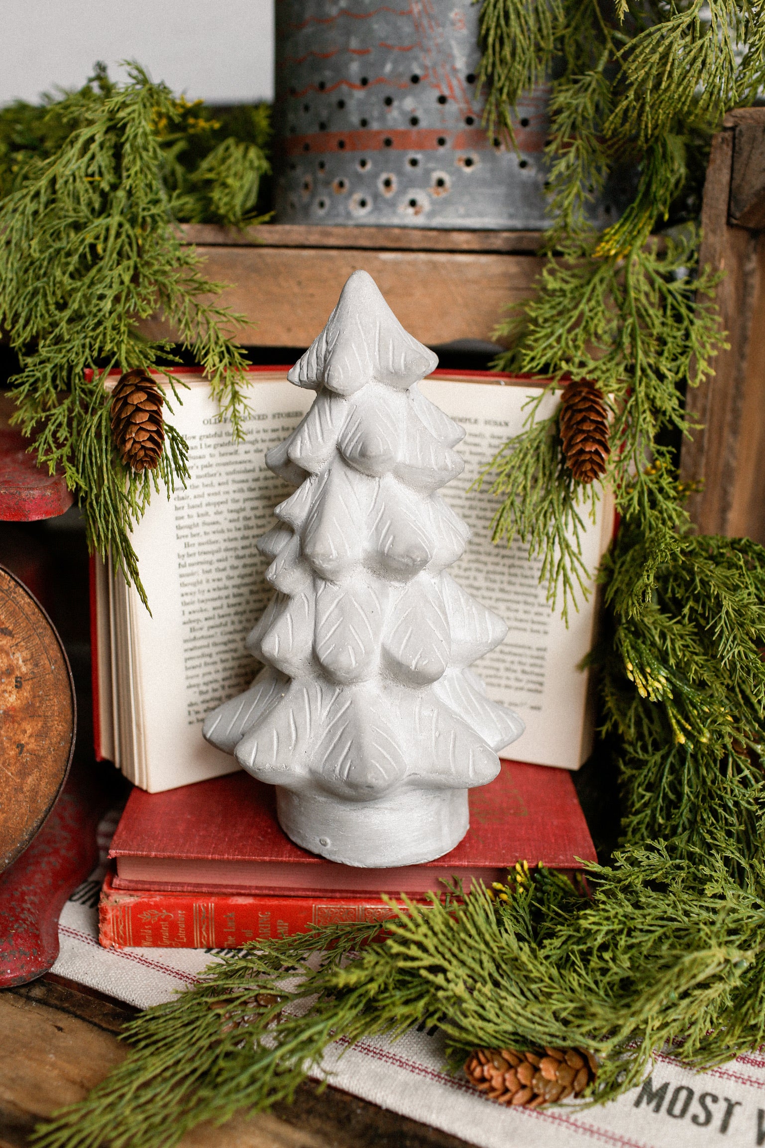 Concrete Christmas Tree