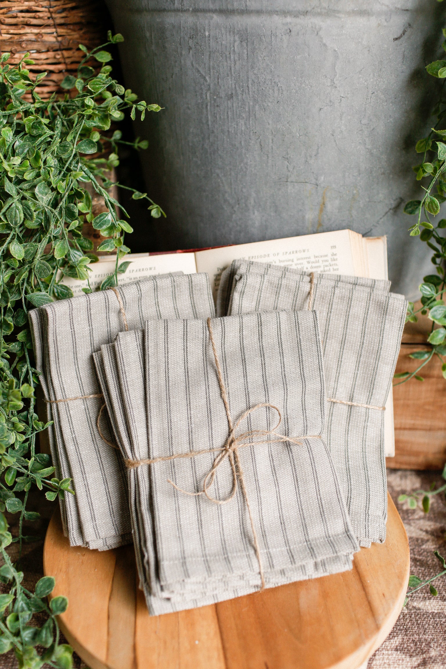 Pinstripe Napkins