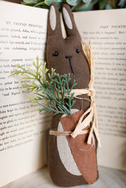 Primitive Chocolate Bunny