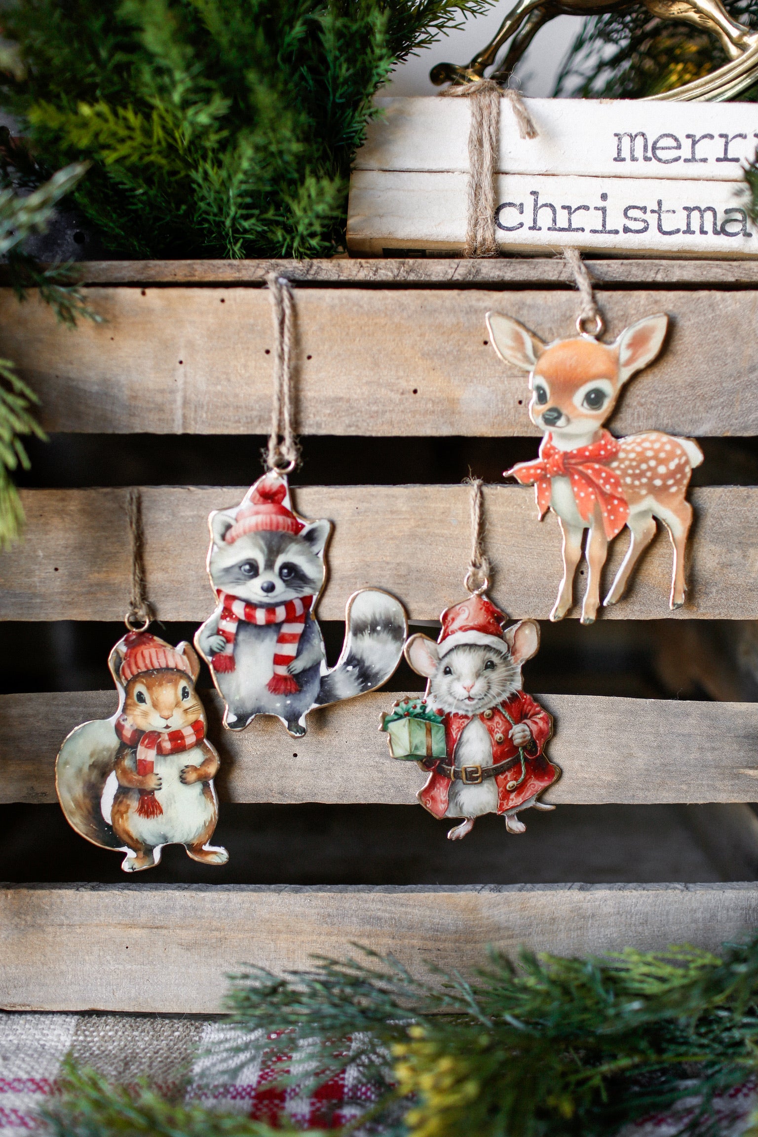 Woodland Animal Ornament
