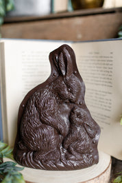 Chocolate Bunny & Baby The Little Burlap Barn®