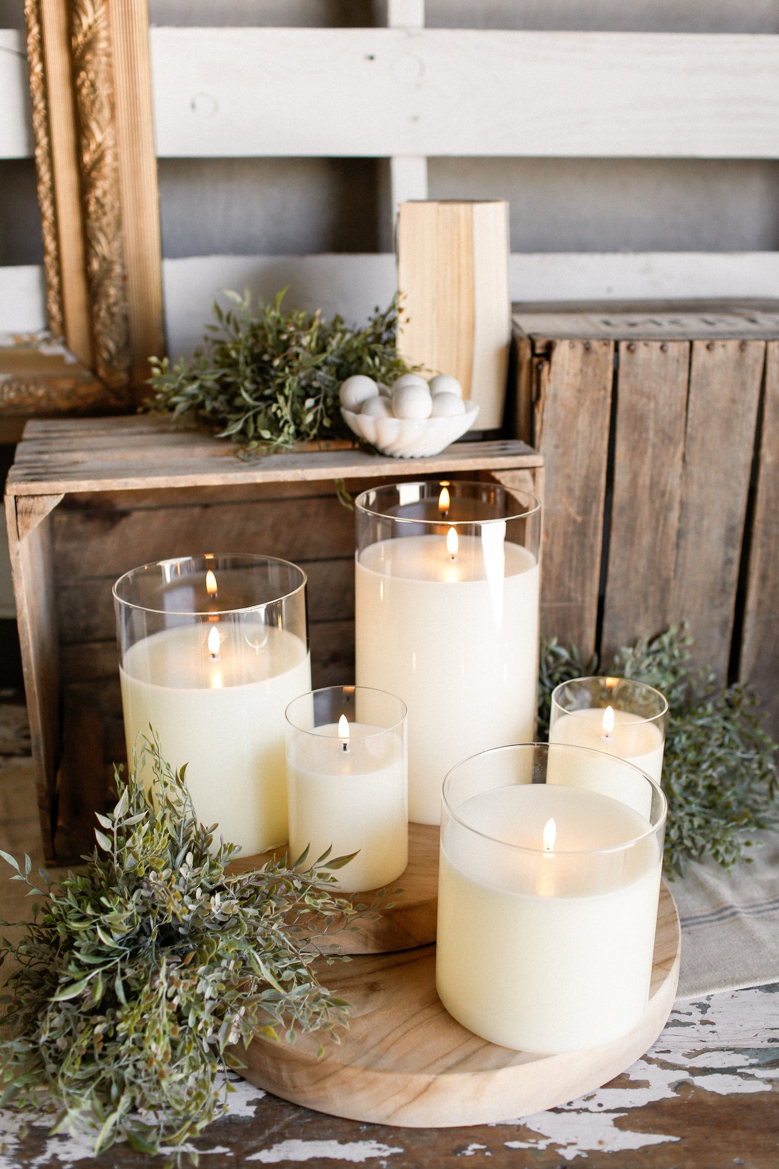 XXS Ivory Flameless Candle The Little Burlap Barn®
