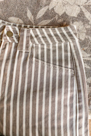 Franklin Stripe Mixed Pant