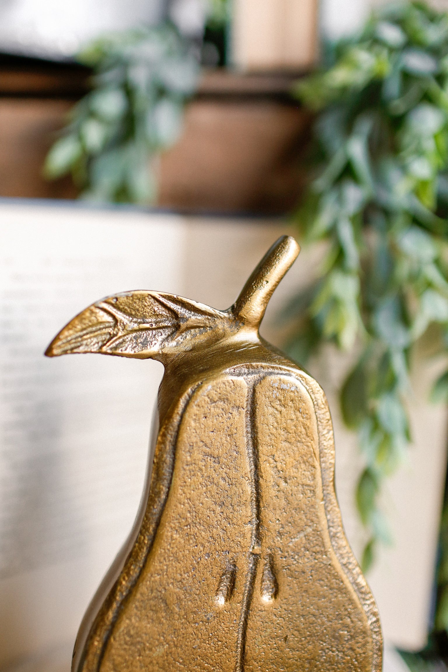 Golden Pear Bookends