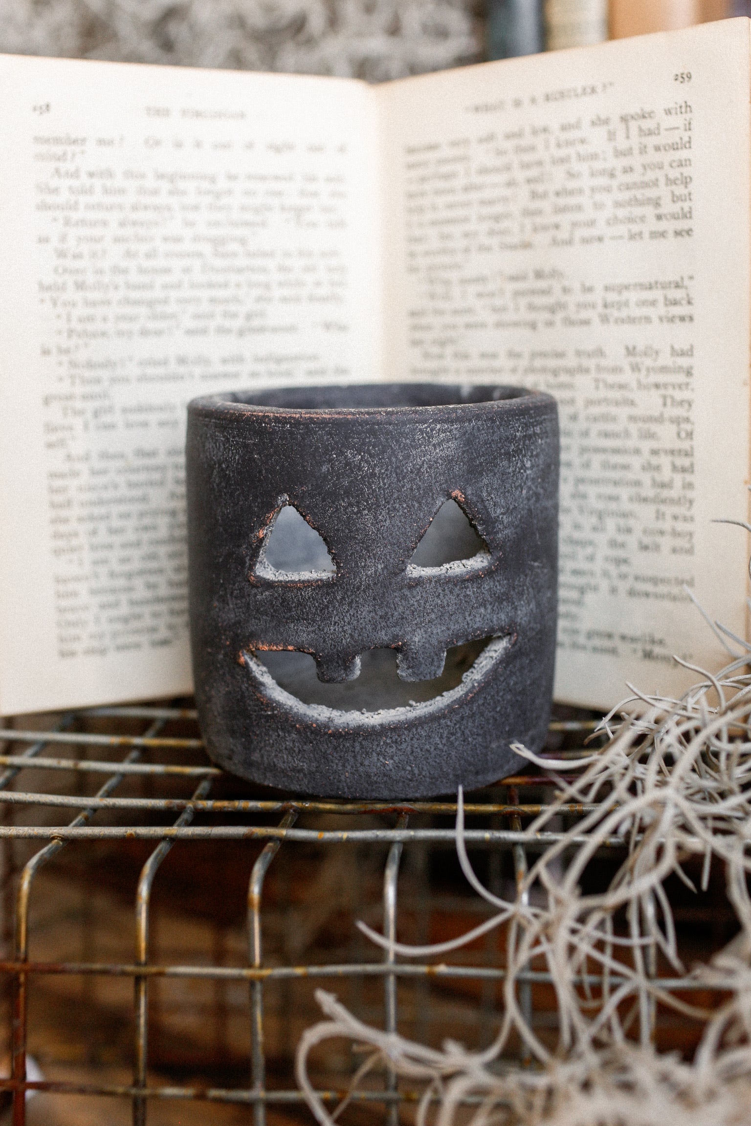 Handmade Clay Jack Lantern