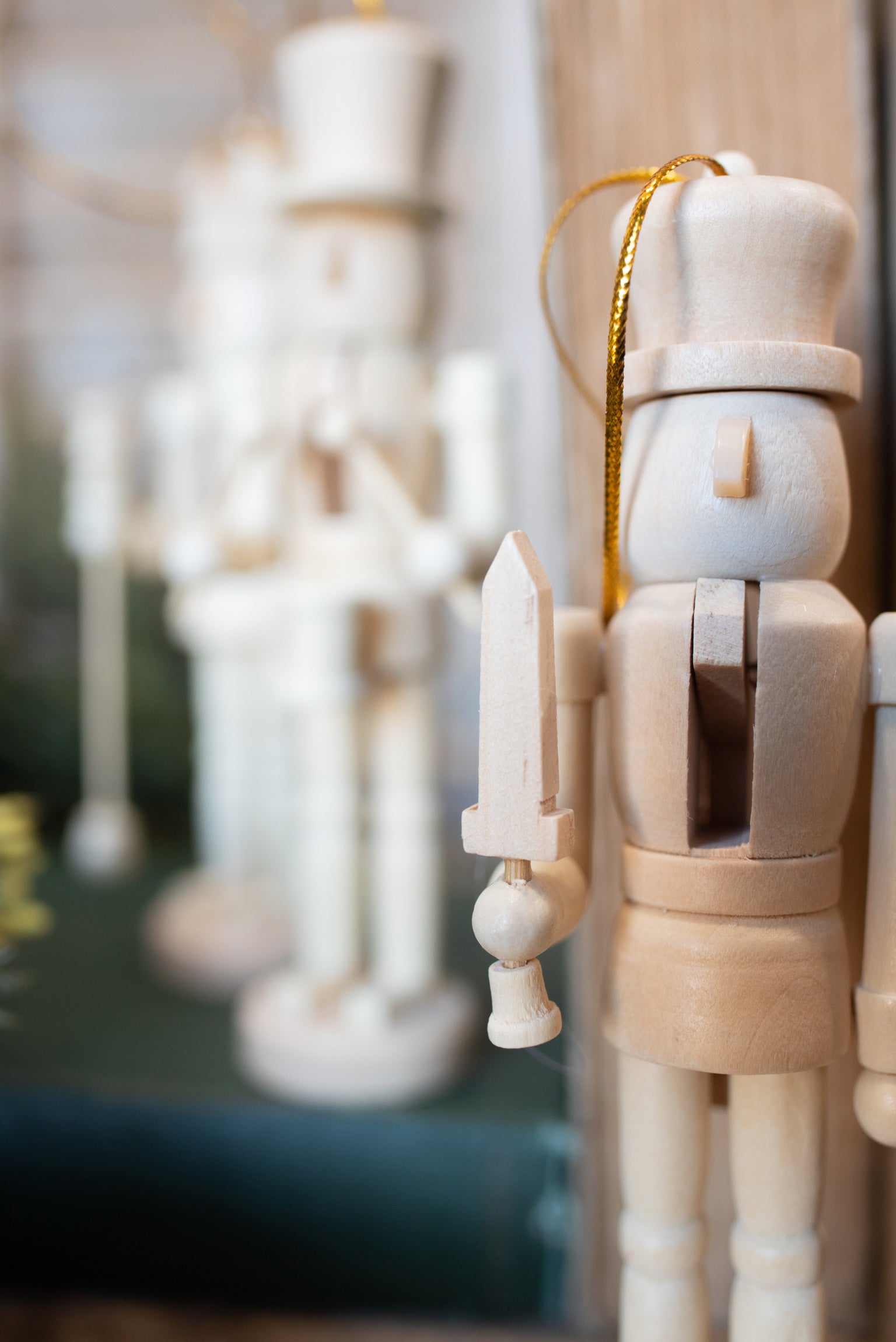 Wood Nutcracker Ornament (3 Styles)