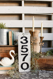 Salvaged Railroad Number Sign The Little Burlap Barn®