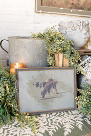 Two Dogs Framed Art The Little Burlap Barn®