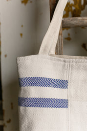 Vintage Grain Sack Tote Bag