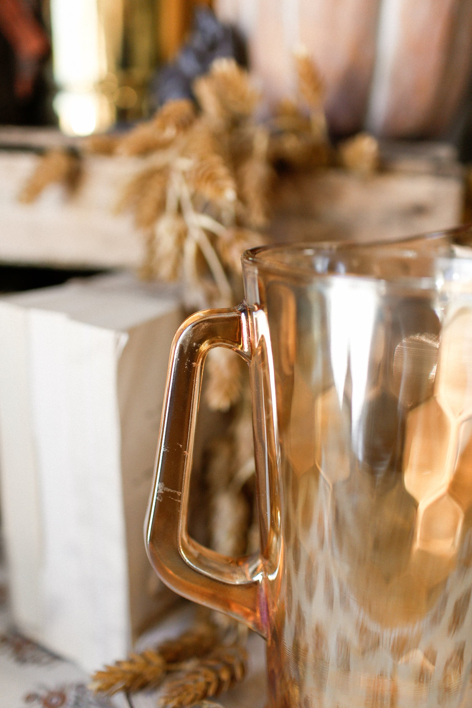 Vintage Carnival Glass Pitcher The Little Burlap Barn®