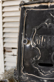 Vintage Cast Iron Mailbox