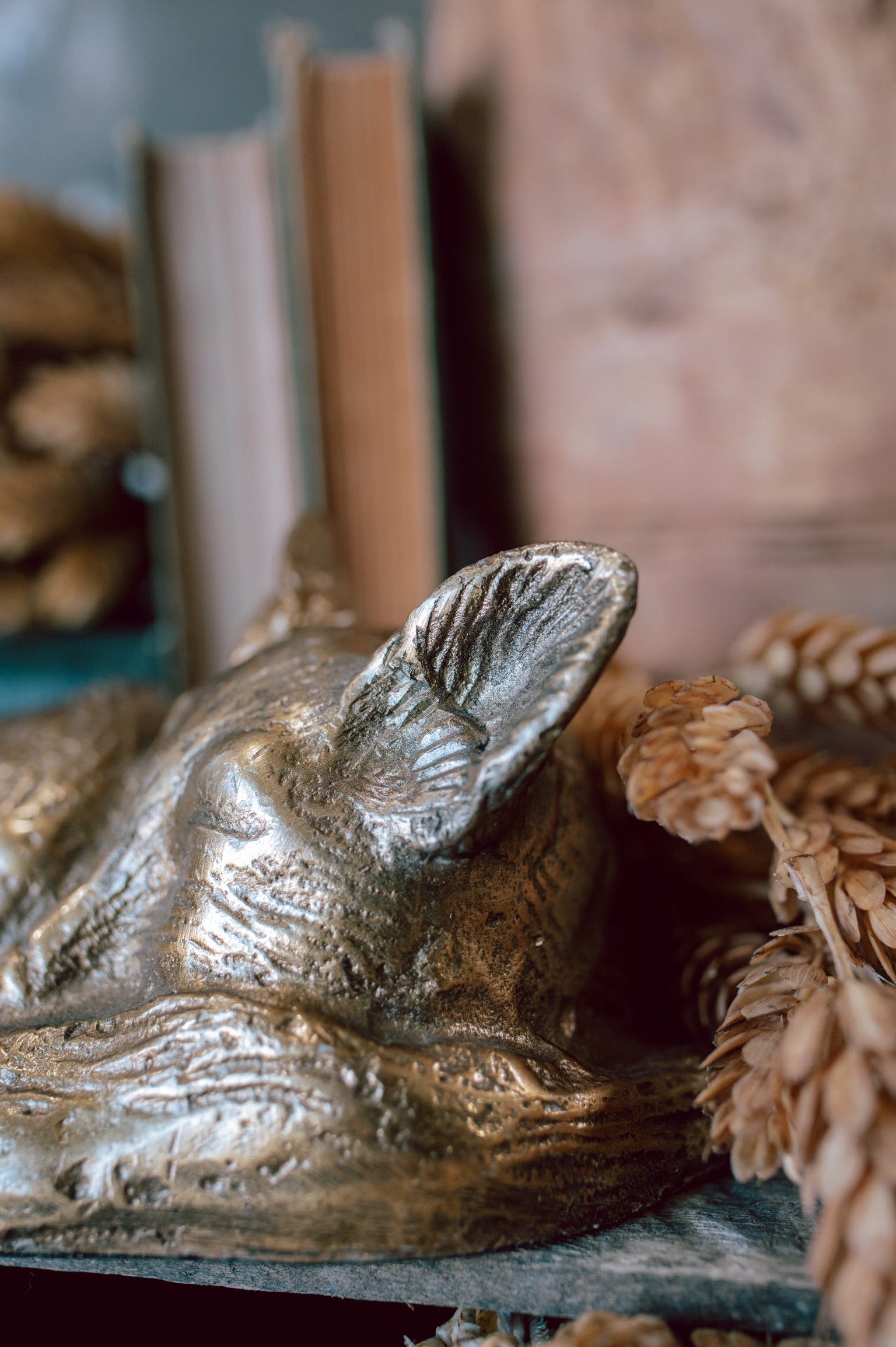 Brass Sleeping Fox