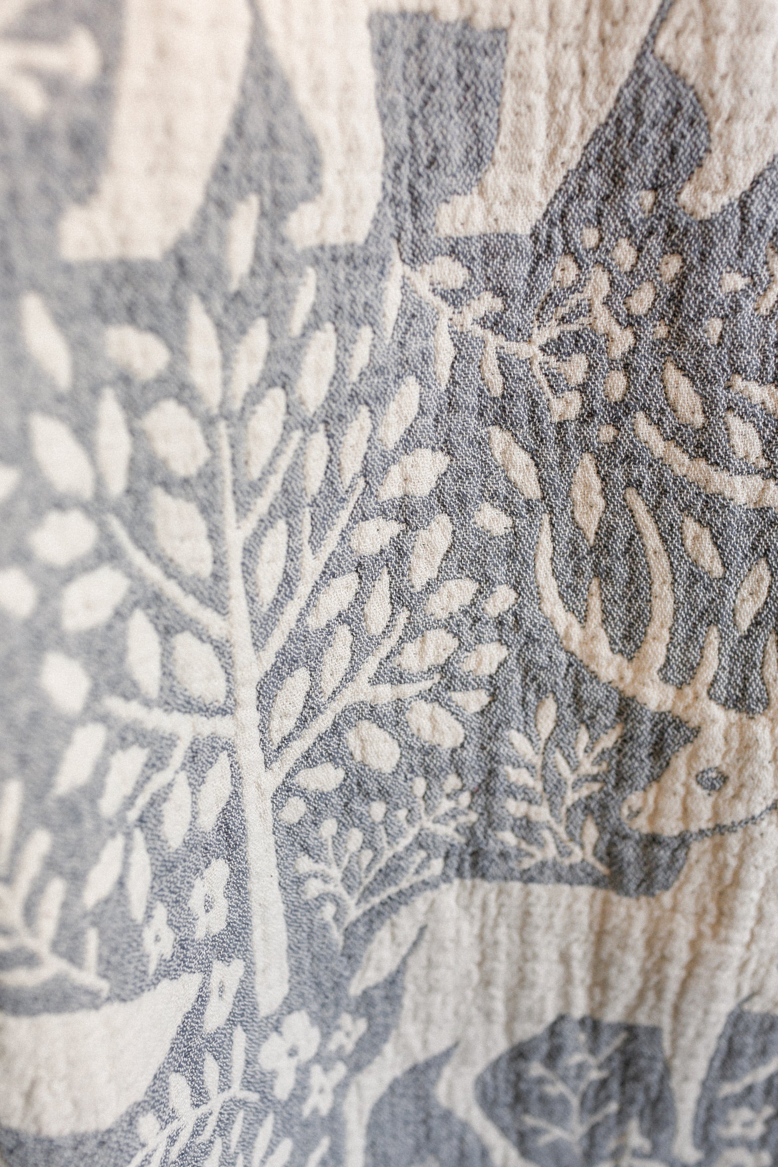 Woodland Fringe Throw