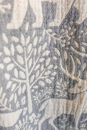 Woodland Fringe Throw