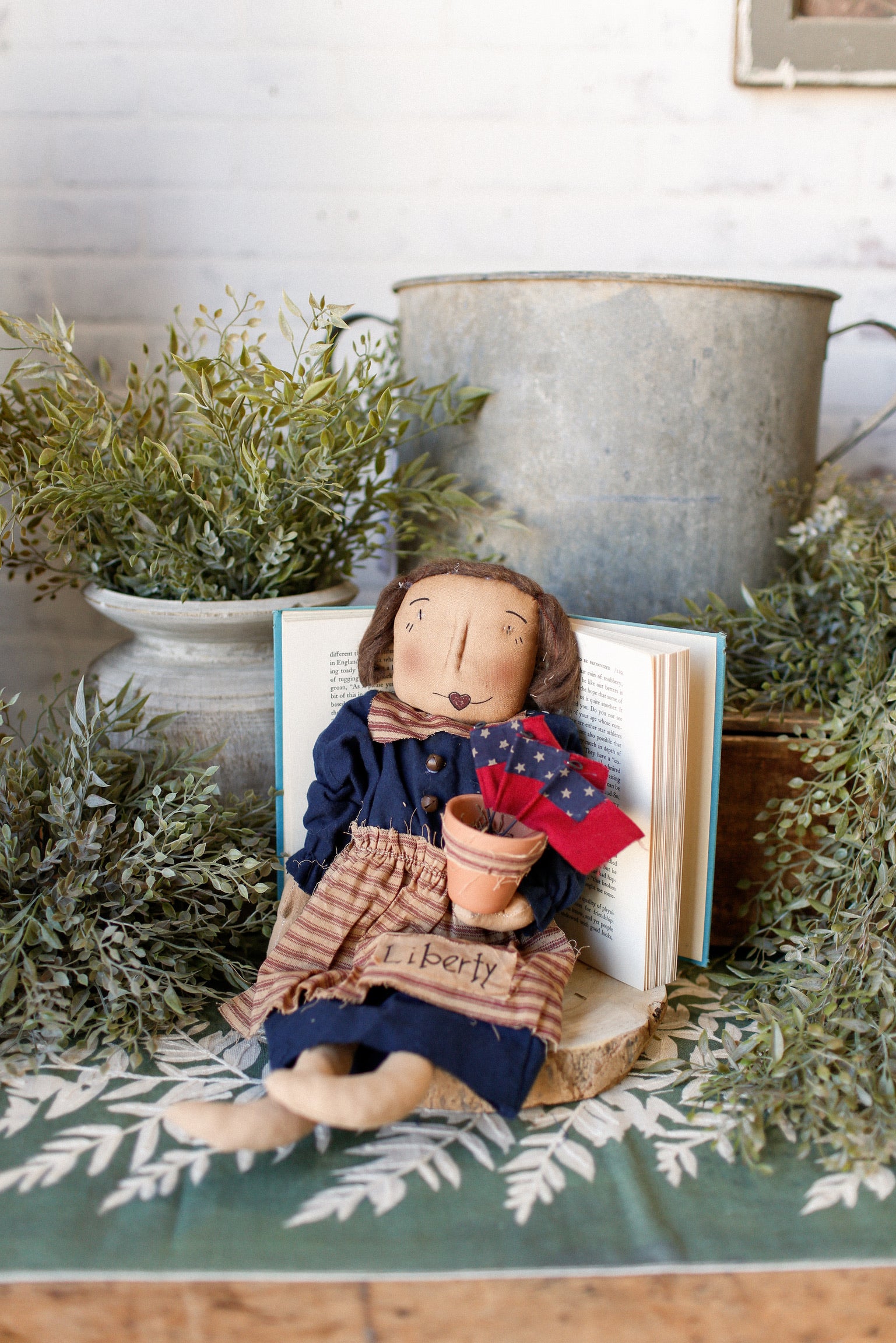 Handmade Liberty Doll The Little Burlap Barn®