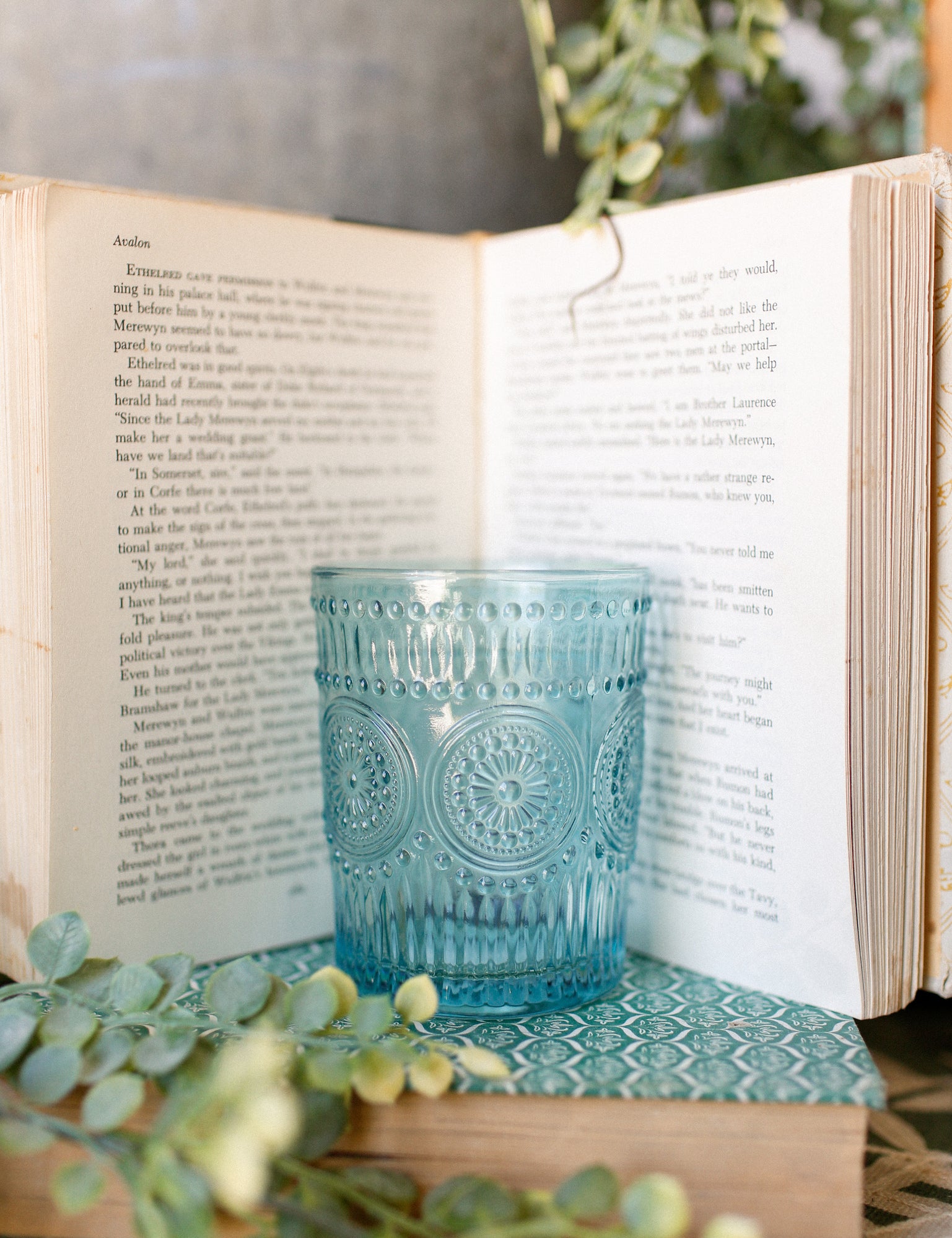 Embossed Drinking Glasses The Little Burlap Barn®