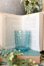 Embossed Drinking Glasses The Little Burlap Barn®
