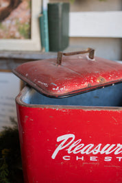1950's Red Cooler