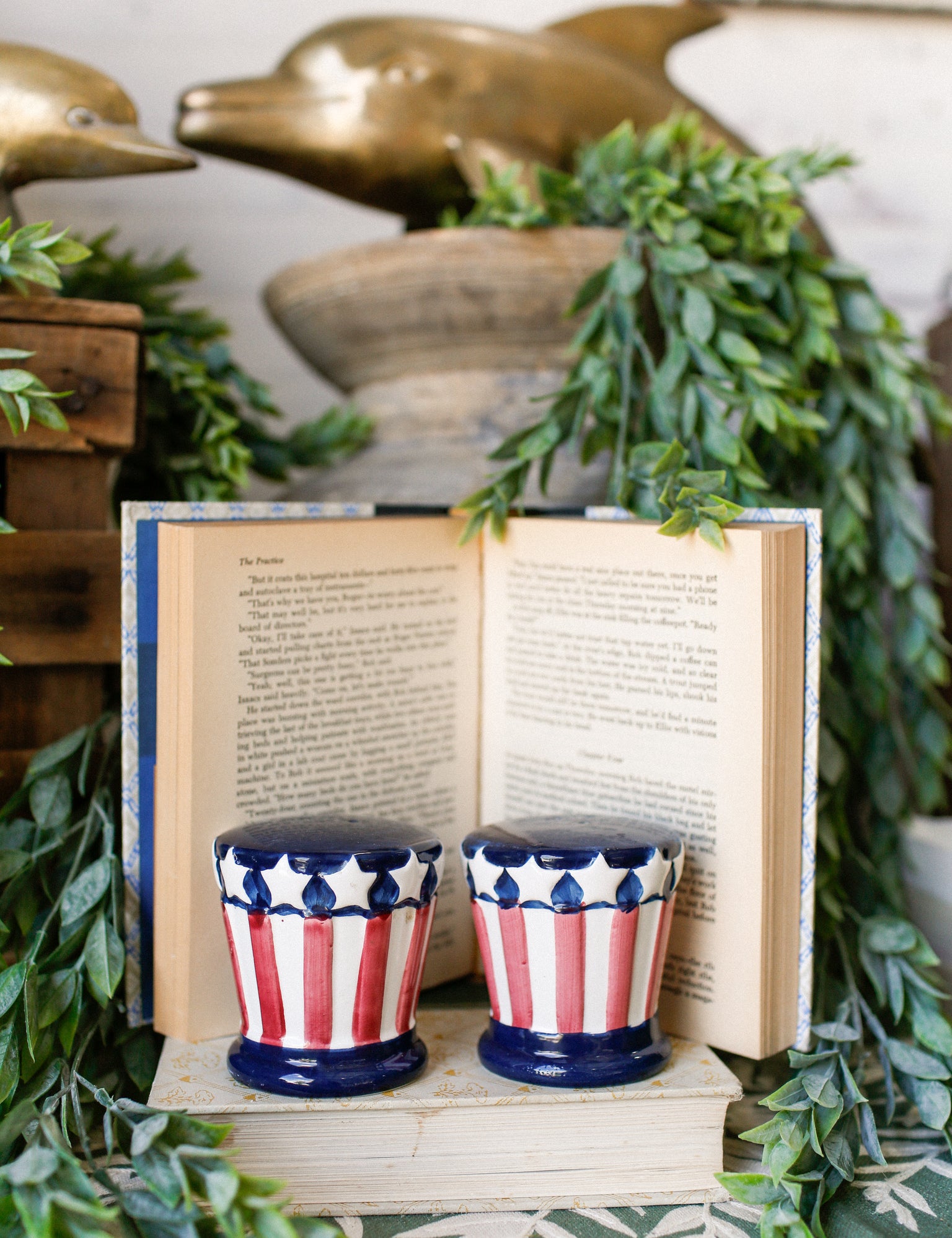 Vintage Uncle Sam Hat S&P Shakers The Little Burlap Barn®