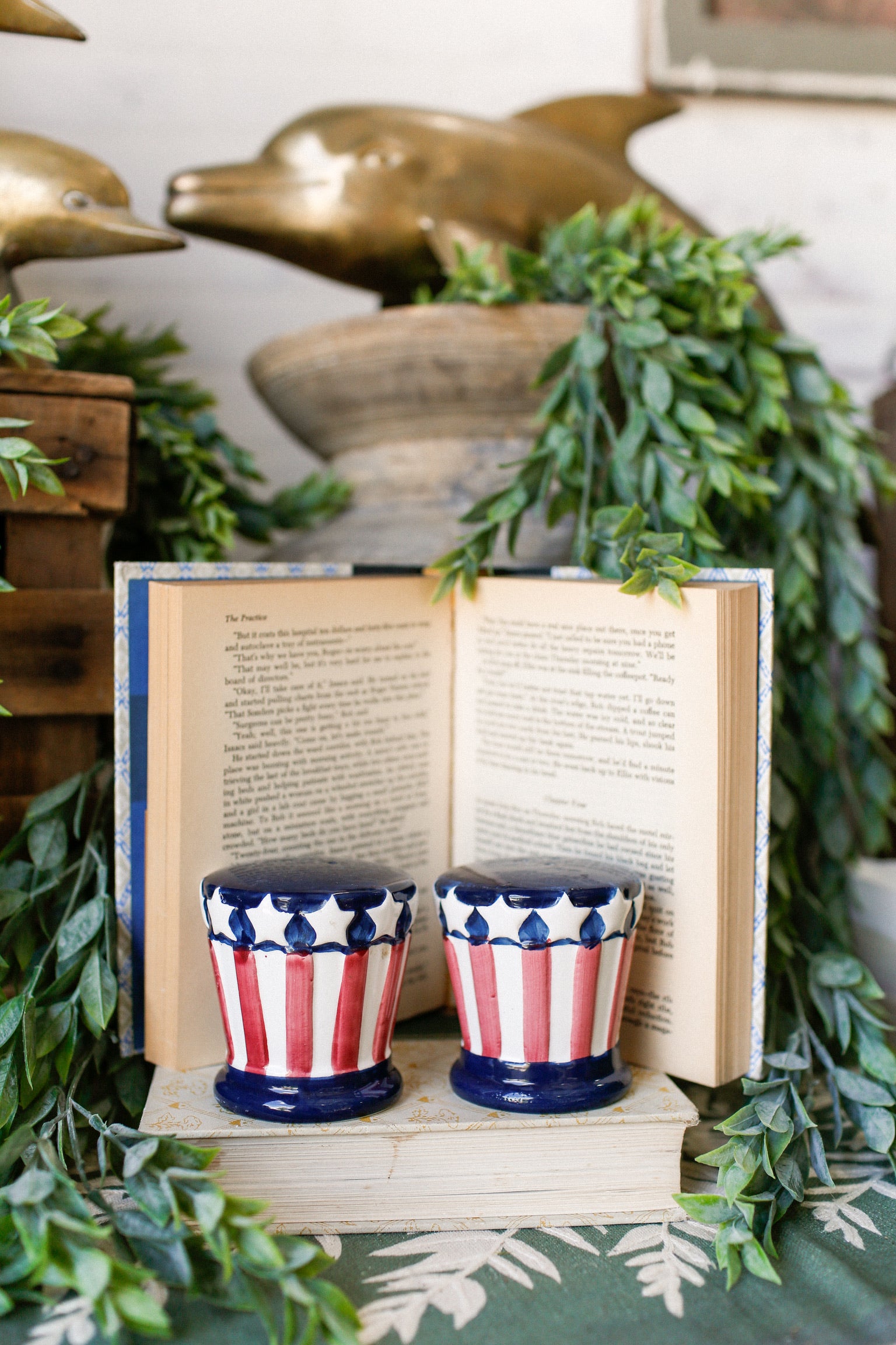 Vintage Uncle Sam Hat S&P Shakers The Little Burlap Barn®