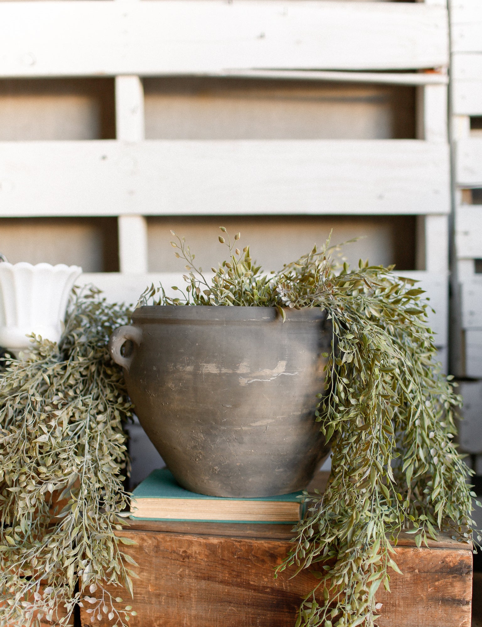 Antique Chinese Clay Pot* The Little Burlap Barn®