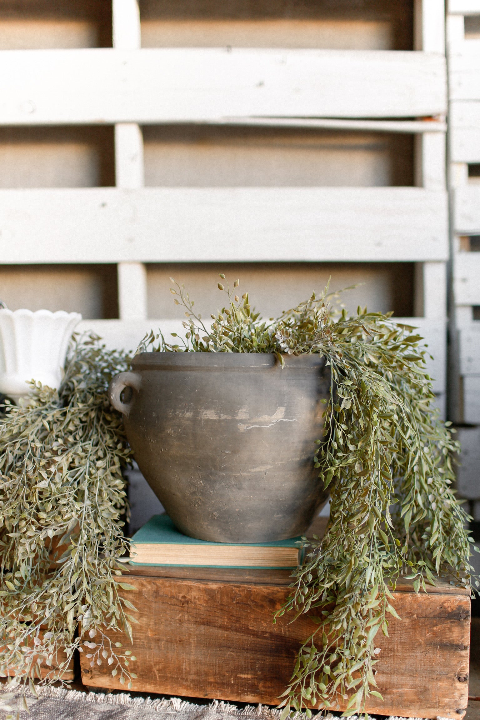 Antique Chinese Clay Pot* The Little Burlap Barn®