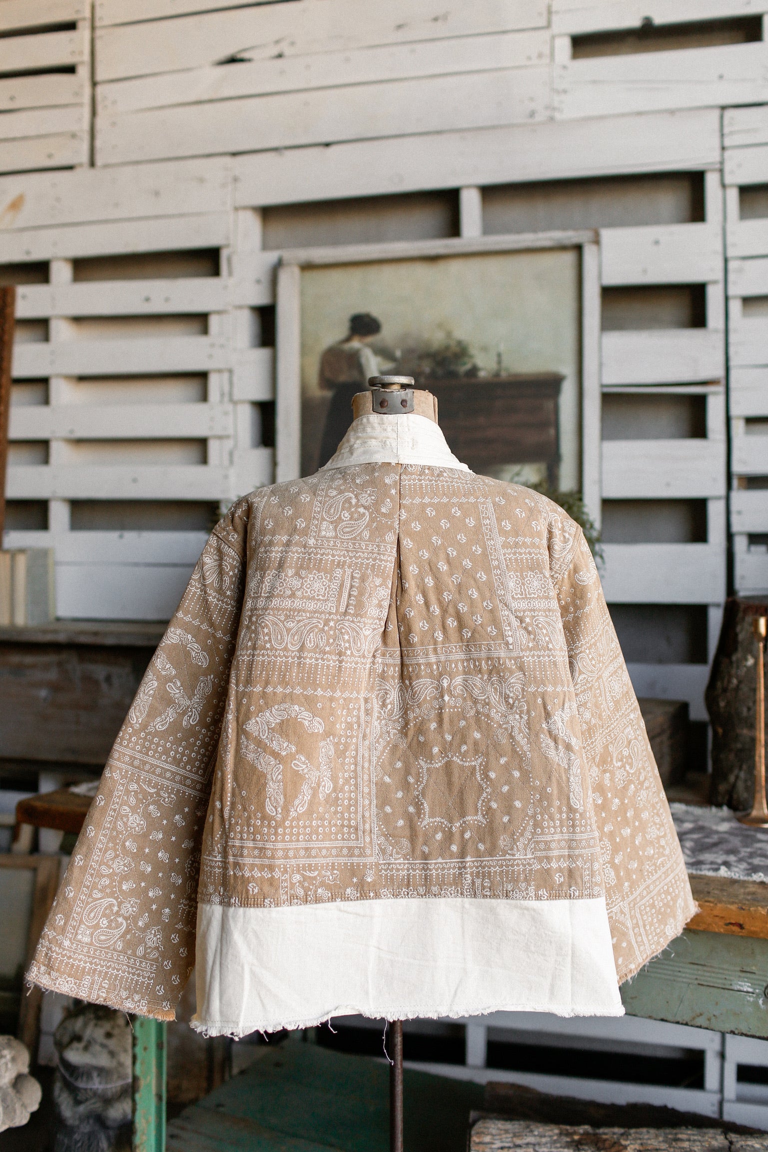 Paisley Quilted Jacket – The Little Burlap Barn®