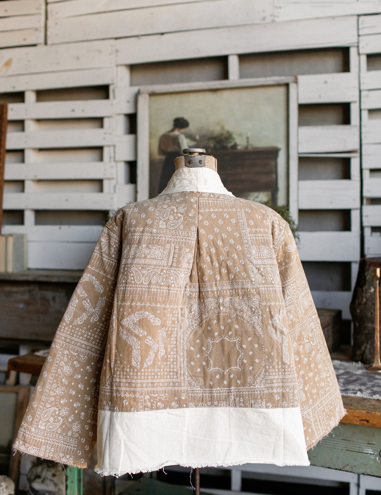 Paisley Quilted Jacket The Little Burlap Barn®