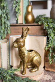 Gilded Hare Vase