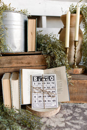 Vintage Bingo Cards The Little Burlap Barn®