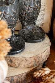 Cast Iron Owl Shaped Bookends Creative Co-Op