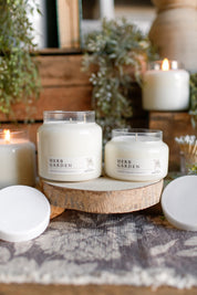 Apothecary Candle-Herb Garden