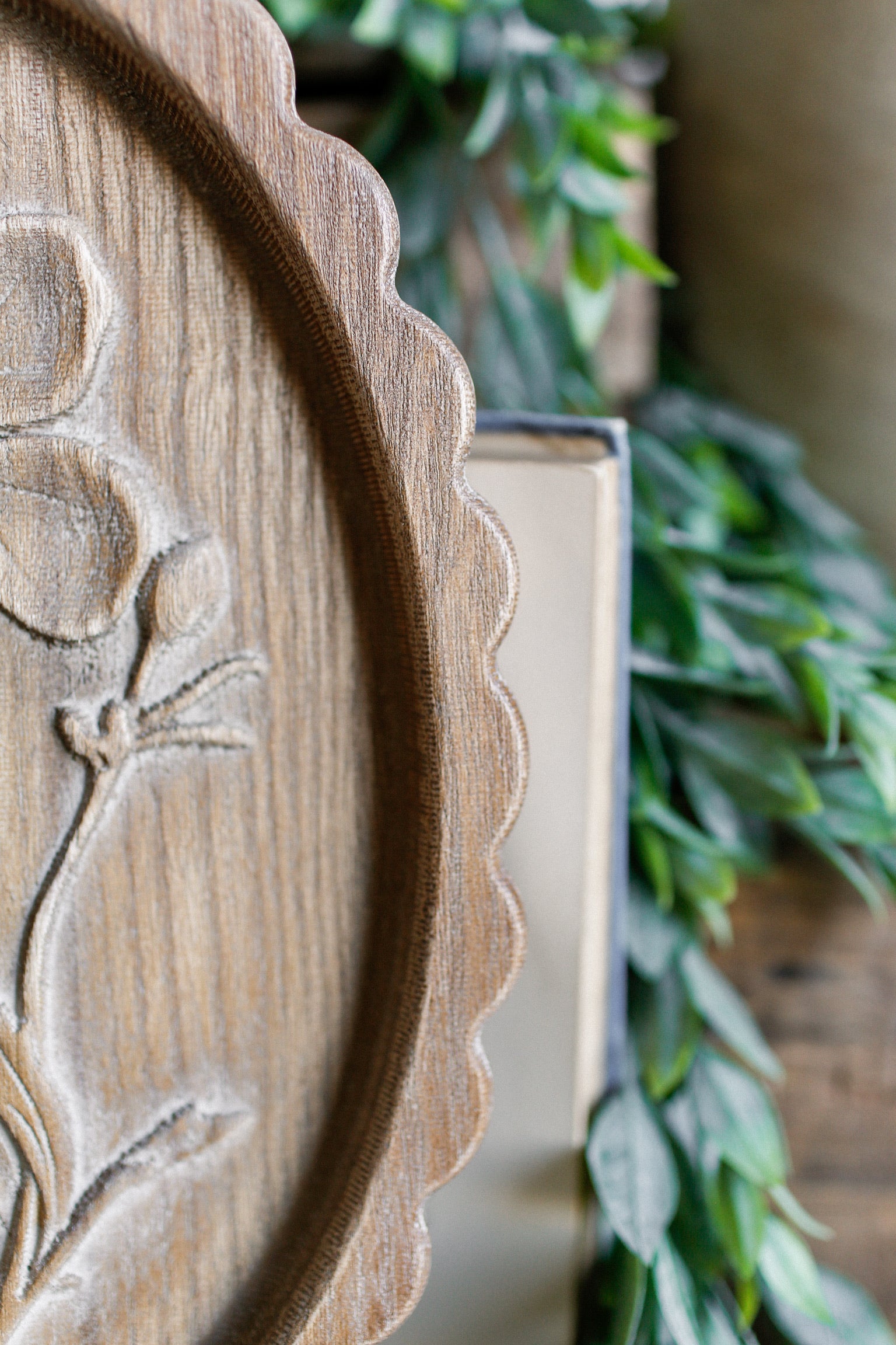 Botanical Scalloped Wall Art