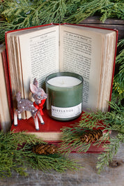 Olive Seeded Candle-Mistletoe