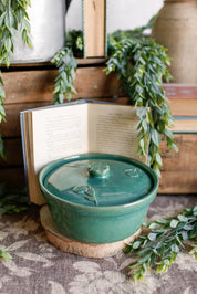 Vintage Floral Casserole Dish