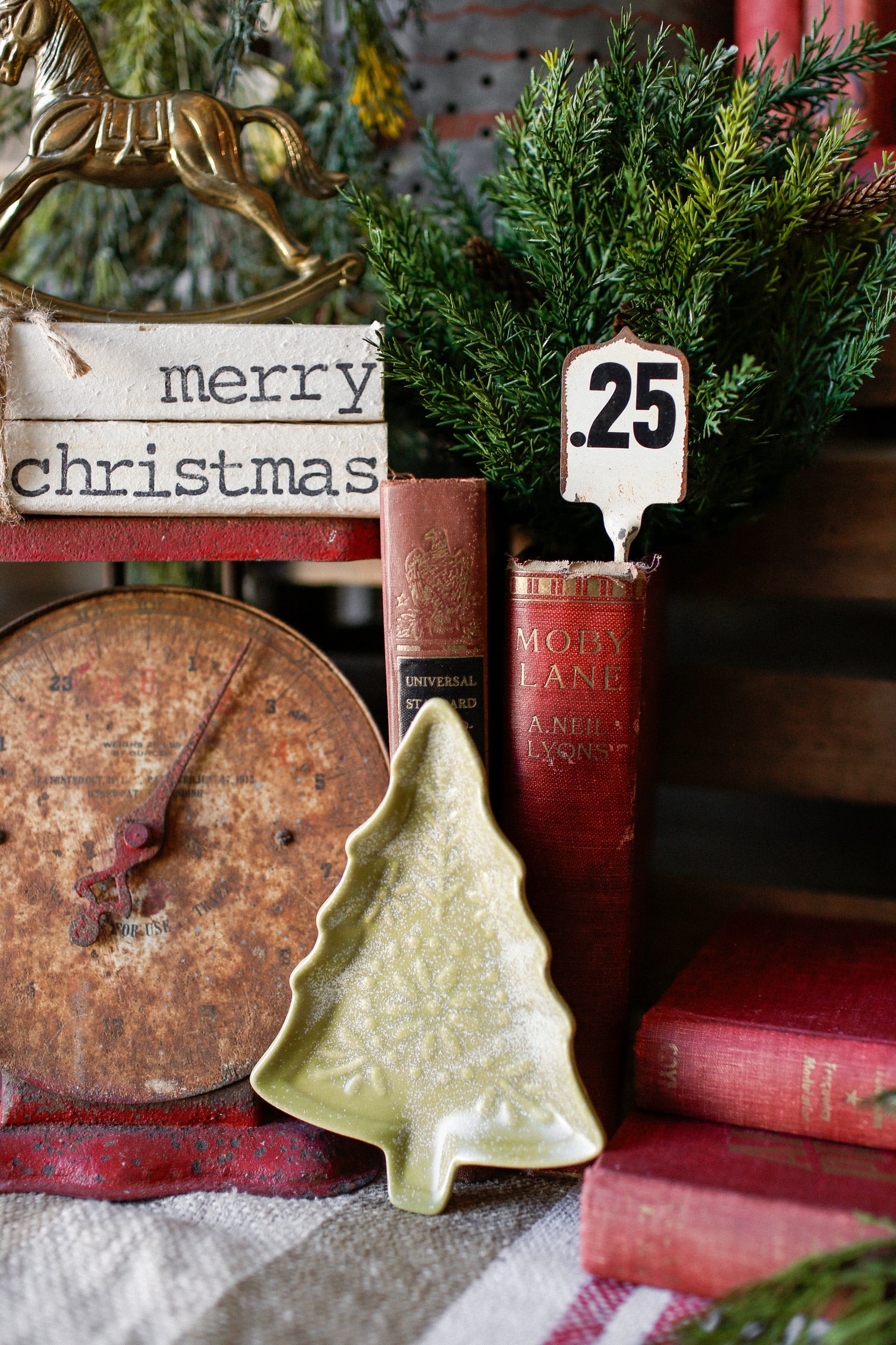 Stoneware Tree Plate