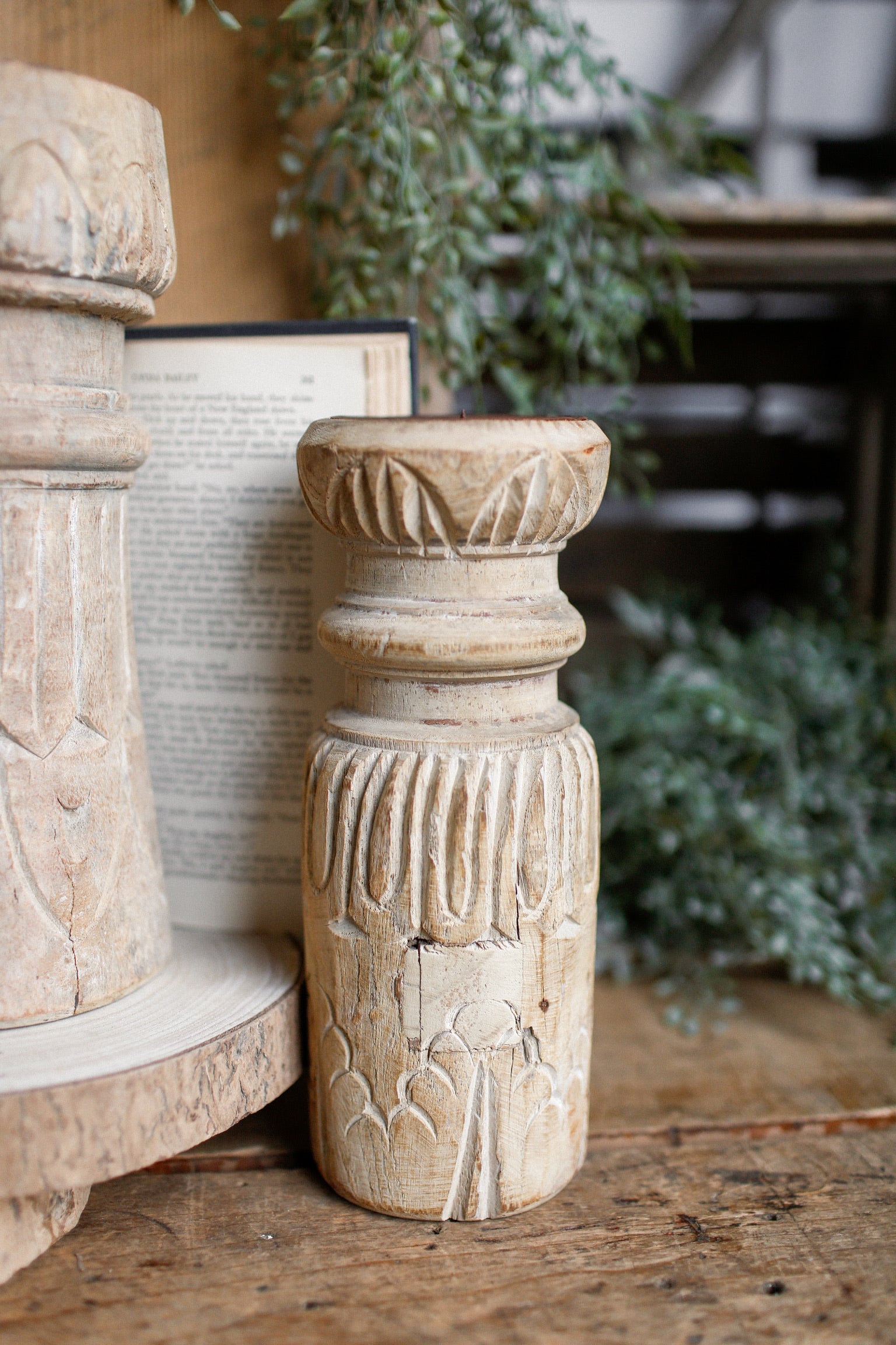 Vintage Chunky Candlestick The Little Burlap Barn®
